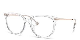 Michael Kors Westport Round Eyeglasses in Clear – Product Photo 2