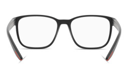 Prada Linea Rossa Logo Signature Wide Pillow Eyeglasses in Black – Product Photo 4