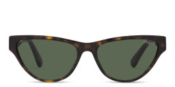 Shop Vogue Eyewear Cat Eye Sunglasses in Havana online.