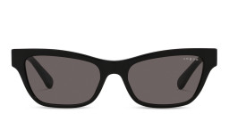 Vogue Eyewear Rectangle Sunglasses in Black – Product Photo 1