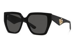 Dolce & Gabbana Oversized Square Sunglasses in Black – Product Photo 2