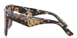 Dolce & Gabbana DG Motif Square Sunglasses in Havana – Product Photo 3