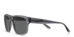 Emporio Armani Logo Pillow Sunglasses in Transparent Grey – Product Photo 4