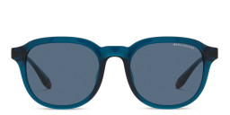 Armani Exchange Square Sunglasses in Blue – Product Photo 1