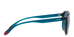 Armani Exchange Square Sunglasses in Blue – Product Photo 3