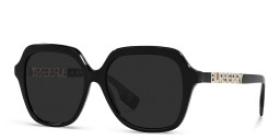 Shop BURBERRY Square Sunglasses in Black online.