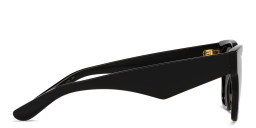 نظارات شمسية طراز بترفلاي من دولتشي آند غابانا بلون أسود - صورة المنتج 3