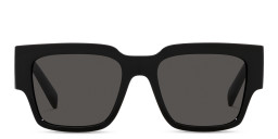 Shop Dolce & Gabbana Square Sunglasses in Black online.