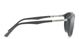 Emporio Armani Logo Pillow Sunglasses in Matte Grey – Product Photo 3