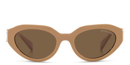 Michael Kors Round Sunglasses in Havana – Product Photo 1