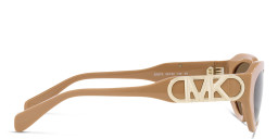 Michael Kors Round Sunglasses in Havana – Product Photo 3