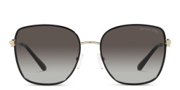 Michael Kors Square Sunglasses in Black Gold – Product Photo 1
