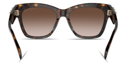 Michael Kors Empire Square Butterfly Sunglasses in Havana – Product Photo 4