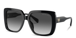 Michael Kors Mallorca Oversized Square Sunglasses in Black – Product Photo 2