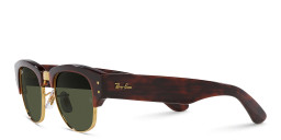 Shop Ray-Ban Mega Clubmaster Unisex Square Sunglasses in Havana online.