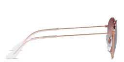 Ray-Ban Junior Kids Irregular Sunglasses in Rose Gold – Product Photo 3