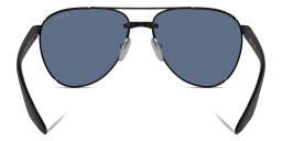 Prada Linea Rossa Logo Aviator Sunglasses in Black – Product Photo 4