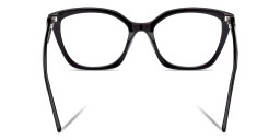 Shop Guess Cat-Eye Eyeglasses in Black online.