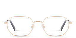 Shop Guess Unisex Irregular Eyeglasses in Gold online.