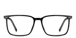 Tommy Hilfiger Rectangle Eyeglasses in Black – Product Photo 1