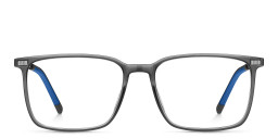 Tommy Hilfiger Rectangle Eyeglasses in Grey – Product Photo 1