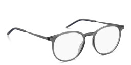Tommy Hilfiger Unisex Round Eyeglasses in Grey – Product Photo 3