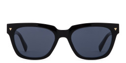 Shop Guess Square Sunglasses in Black online.