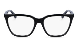 Shop Calvin Klein Square Eyeglasses in Black online.