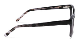 DKNY Square Eyeglasses in Black – Product Photo 3