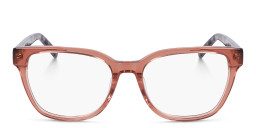 DKNY Square Eyeglasses in Brown – Product Photo 1