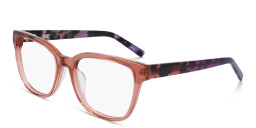 DKNY Square Eyeglasses in Brown – Product Photo 2