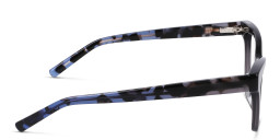 DKNY Cat-Eye Eyeglasses in Black – Product Photo 3