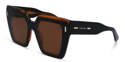 Calvin Klein Oversized Square Sunglasses in Black – Product Photo 2