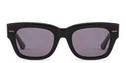 Calvin Klein Logo Signature Rectangle Sunglasses in Black – Product Photo 1
