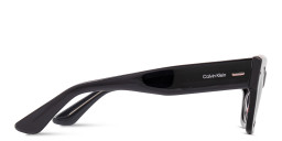 Calvin Klein Logo Signature Rectangle Sunglasses in Black – Product Photo 3