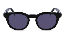 Lacoste Round Sunglasses in Black/Black – Product Photo 3