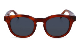 نظارات شمسية دائرية من لاكوست بلون بني - صورة المنتج 1