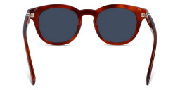 نظارات شمسية دائرية من لاكوست بلون بني - صورة المنتج 4