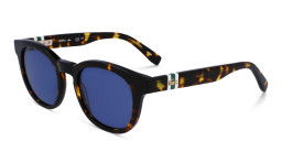 Lacoste Round Sunglasses in Tortoise – Product Photo 2