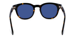 Lacoste Round Sunglasses in Tortoise – Product Photo 4