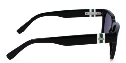 Lacoste Rectangle Sunglasses in Black – Product Photo 3
