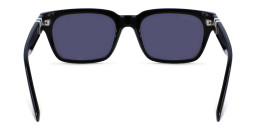 Lacoste Rectangle Sunglasses in Black – Product Photo 4