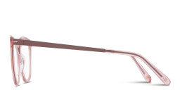 Modo Cat-Eye Eyeglasses in Transparent Pink – Product Photo 4
