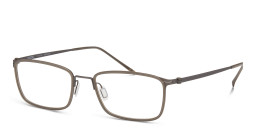 Shop Modo Rectangle Eyeglasses in Brown online.