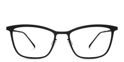 Modo Square Eyeglasses in Black – Product Photo 1