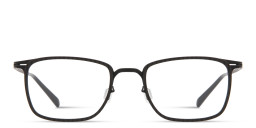 Shop Modo Rectangle Eyeglasses in Black online.