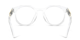 Oakley Round Eyeglasses in Clear – Product Photo 4