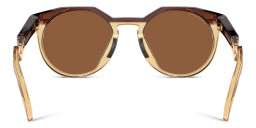 Oakley HSTN Round Sunglasses in Brown – Product Photo 4