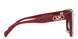 Michael Kors Square Sunglasses in Red – Product Photo 3