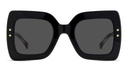 Carolina Herrera Oversized Square Sunglasses in Black/Grey – Product Photo 2